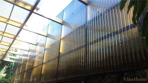 Tấm lợp lấy sáng Polycarbonate 7 sóng